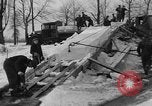 Image of ice harvest Montreal Quebec Canada, 1938, second 41 stock footage video 65675069229