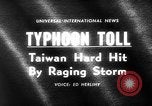 Standbild Typhoon Gloria Taiwan, 1963, aus Sekunde 5 historischem Filmmaterial Videoclip 65675069242