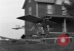 Standbild Fuß angetriebene Flugzeug Baltimore Maryland USA, 1936, aus Sekunde 24 historischem Filmmaterial Videoclip 65675069255