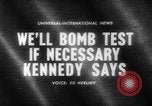 Standbild John F Kennedy United States USA, 1961, aus Sekunde 1 historischem Filmmaterial Videoclip 65675069256