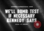 Standbild John F Kennedy United States USA, 1961, aus Sekunde 5 historischem Filmmaterial Videoclip 65675069256