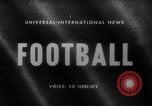 Standbild American Football Match United States USA, 1961, aus Sekunde 1 historischem Filmmaterial Videoclip 65675069259