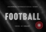Standbild American Football Match United States USA, 1961, aus Sekunde 3 historischem Filmmaterial Videoclip 65675069259