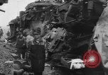Image of collision of two trains Germany, 1961, second 10 stock footage video 65675069264