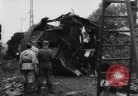 Image of collision of two trains Germany, 1961, second 31 stock footage video 65675069264