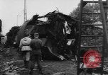 Image of collision of two trains Germany, 1961, second 33 stock footage video 65675069264