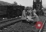 Image of collision of two trains Germany, 1961, second 35 stock footage video 65675069264