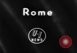 Image of Freedom 7 Rome Italy, 1961, second 1 stock footage video 65675069266