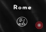 Image of Freedom 7 Rome Italy, 1961, second 3 stock footage video 65675069266