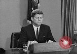 Image of John Kennedy on integration and civil rights Washington DC USA, 1963, second 14 stock footage video 65675069273
