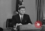 Image of John Kennedy on integration and civil rights Washington DC USA, 1963, second 15 stock footage video 65675069273