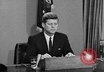 Image of John Kennedy on integration and civil rights Washington DC USA, 1963, second 18 stock footage video 65675069273