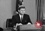 Image of John Kennedy on integration and civil rights Washington DC USA, 1963, second 21 stock footage video 65675069273