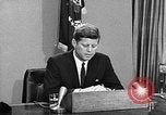 Image of John Kennedy on integration and civil rights Washington DC USA, 1963, second 29 stock footage video 65675069273