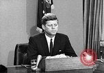 Image of John Kennedy on integration and civil rights Washington DC USA, 1963, second 33 stock footage video 65675069273