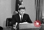 Image of John Kennedy on integration and civil rights Washington DC USA, 1963, second 38 stock footage video 65675069273