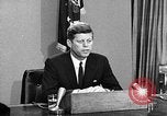 Image of John Kennedy on integration and civil rights Washington DC USA, 1963, second 40 stock footage video 65675069273