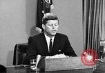 Image of John Kennedy on integration and civil rights Washington DC USA, 1963, second 44 stock footage video 65675069273