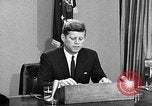 Image of John Kennedy on integration and civil rights Washington DC USA, 1963, second 47 stock footage video 65675069273