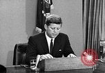 Image of John Kennedy on integration and civil rights Washington DC USA, 1963, second 50 stock footage video 65675069273