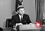 Image of John Kennedy on integration and civil rights Washington DC USA, 1963, second 52 stock footage video 65675069273