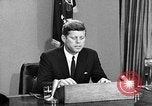 Image of John Kennedy on integration and civil rights Washington DC USA, 1963, second 54 stock footage video 65675069273