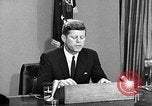 Image of John Kennedy on integration and civil rights Washington DC USA, 1963, second 55 stock footage video 65675069273