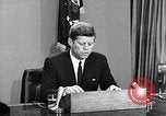 Image of John Kennedy on integration and civil rights Washington DC USA, 1963, second 56 stock footage video 65675069273