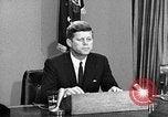 Image of John Kennedy on integration and civil rights Washington DC USA, 1963, second 58 stock footage video 65675069273