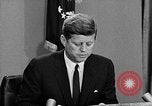 Image of John Kennedy Civil Rights Address Washington DC USA, 1963, second 4 stock footage video 65675069274