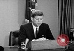 Image of John Kennedy speaks about racial discrimination Washington DC USA, 1963, second 27 stock footage video 65675069275