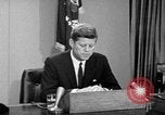 Image of John Kennedy speaks about racial discrimination Washington DC USA, 1963, second 29 stock footage video 65675069275