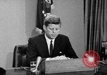 Image of John Kennedy speaks about racial discrimination Washington DC USA, 1963, second 39 stock footage video 65675069275