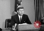 Image of John Kennedy speaks about racial discrimination Washington DC USA, 1963, second 40 stock footage video 65675069275