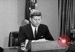 Image of John Kennedy speaks about racial discrimination Washington DC USA, 1963, second 43 stock footage video 65675069275
