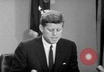 Image of John Kennedy advocating for racial equality Washington DC USA, 1963, second 7 stock footage video 65675069276