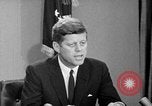 Image of John Kennedy advocating for racial equality Washington DC USA, 1963, second 24 stock footage video 65675069276