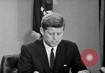 Image of John Kennedy advocating for racial equality Washington DC USA, 1963, second 26 stock footage video 65675069276