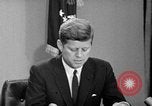 Image of John Kennedy advocating for racial equality Washington DC USA, 1963, second 32 stock footage video 65675069276