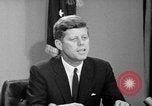 Image of John Kennedy advocating for racial equality Washington DC USA, 1963, second 35 stock footage video 65675069276