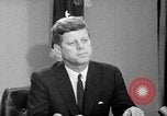 Image of John Kennedy advocating for racial equality Washington DC USA, 1963, second 41 stock footage video 65675069276