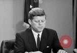 Image of John Kennedy advocating for racial equality Washington DC USA, 1963, second 50 stock footage video 65675069276