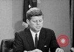Image of John Kennedy advocating for racial equality Washington DC USA, 1963, second 51 stock footage video 65675069276