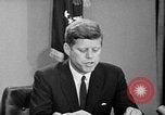 Image of John Kennedy advocating for racial equality Washington DC USA, 1963, second 58 stock footage video 65675069276