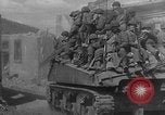 Image of U.S. forces pass through wrecked town near end of World War II Gemunden Germany, 1945, second 8 stock footage video 65675069289