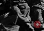 Image of U.S. forces pass through wrecked town near end of World War II Gemunden Germany, 1945, second 27 stock footage video 65675069289