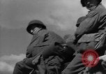 Image of U.S. forces pass through wrecked town near end of World War II Gemunden Germany, 1945, second 33 stock footage video 65675069289