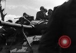 Image of U.S. forces pass through wrecked town near end of World War II Gemunden Germany, 1945, second 60 stock footage video 65675069289