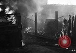 Image of Brockway B666 Treadway Bridge Transporter burning Heilbronn Germany, 1945, second 22 stock footage video 65675069291