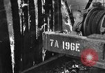 Image of Brockway B666 Treadway Bridge Transporter burning Heilbronn Germany, 1945, second 36 stock footage video 65675069291